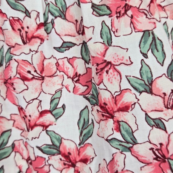 Janie and Jack Girl Summer Dress 6 to 12 months Floral Ruffle Party Kidcore Pink - Picture 2 of 6